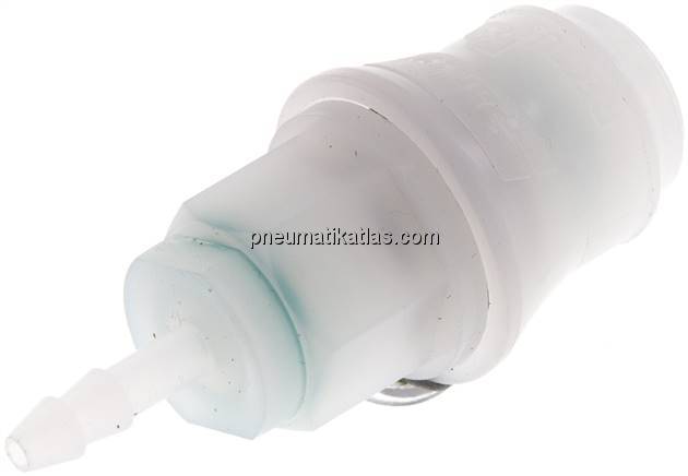 Kupplungsdose (NW5) 4mm Schlauch, PVDF