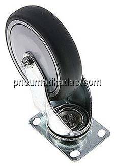 Apparaterolle, Lenkrolle, 125mm