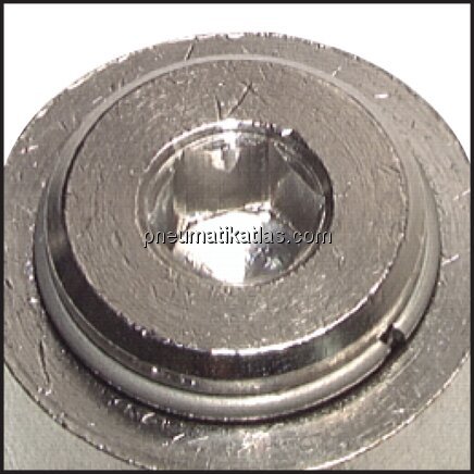 Detailansicht: Winkel-Steckanschluss mit Innensech