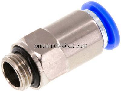 Steckanschluss, selbstabsperrend G 1/4"-10mm, IQS-Standard