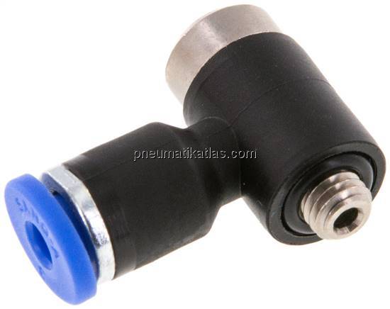 Winkel-Steckanschluss, I-Skt. M 5-3mm, IQS-Standard