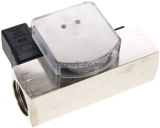 Durchflussmesser/-wächter, 5 - 15 l/min, Messing vernickelt