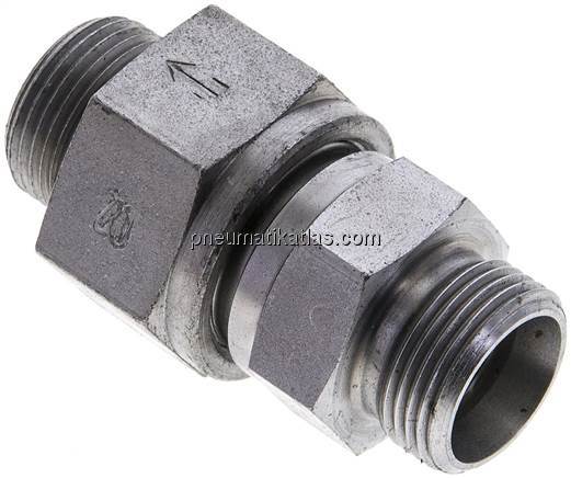 Hydraulik-Rückschlagventil 15 L (M22x1,5), ohne Mutter & Schneidring, Stahl verz