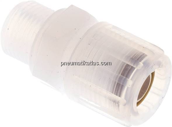 Gerade Verschraubung G 3/8"-12x9mm, PFA