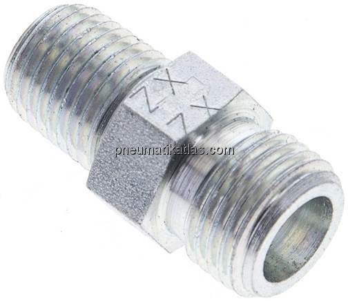 Gerade Schneidringverschr. NPT 1/4"-8 S (M16x1,5), ohne Mutter & Schneidring, St