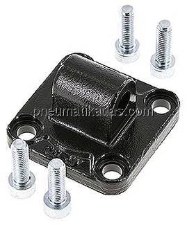 ISO 15552-Laschenschwenkbefestigung 50 mm, Stahl brüniert