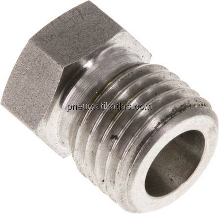 Verschlussverschraubung für Rohre 6 S (M14x1,5), 1.4571