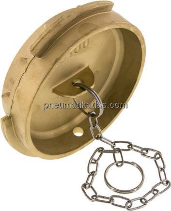 Tankwagenkupplung Verschlussstopfen, Messing für MK 100 MS