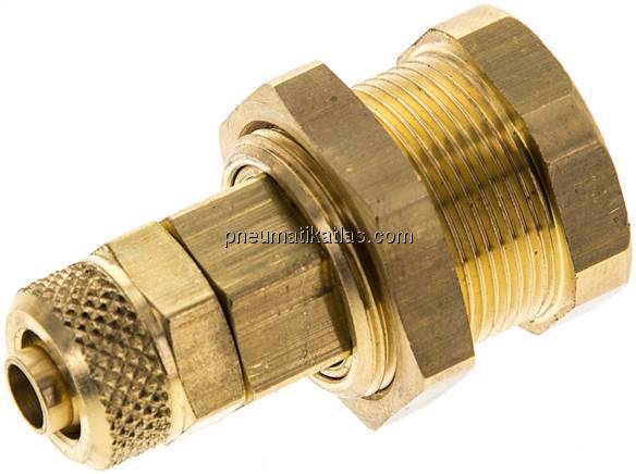 Abreißkupplungsdose (NW5) 8x6mm Schlauch, Messing