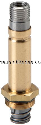 Exemplarische Darstellung: Betätigerrohr mit Gewin