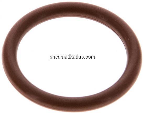 Pressfitting, Ersatzdichtung, 18 mm, FKM (rot)