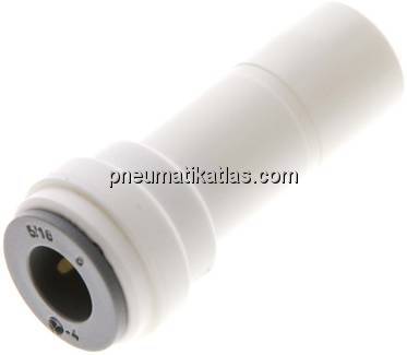 Reduzierung Stecknippel 1/2" (12,7 mm) x Schlauch 5/16" (7,94 mm), IQS-LE (EPDM-