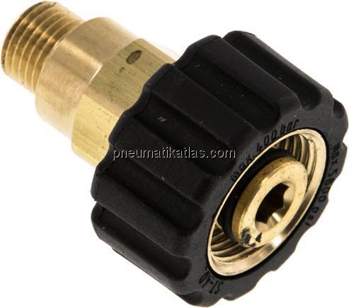 Waschgeräte-Adapter M 22x1,5 (Ü-Mutter) - R 1/4" (AG)