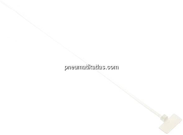 Kennzeichnungsbinder, 2,5x210 mm, Beschriftungsfeld außen