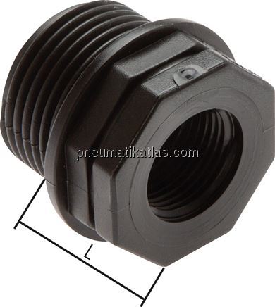 Exemplarische Darstellung: Reduziernippel mit zyli