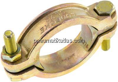 Schlauchklemme Temperguss verzinkt, 56 - 72mm