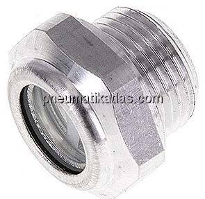 Ölstandsschauglas (Ölstandsauge) mit Dichtung, G 3/8"