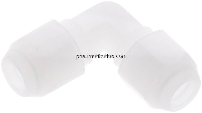 Winkel-Schlauchverbinder 8x6mm, Polypropylen