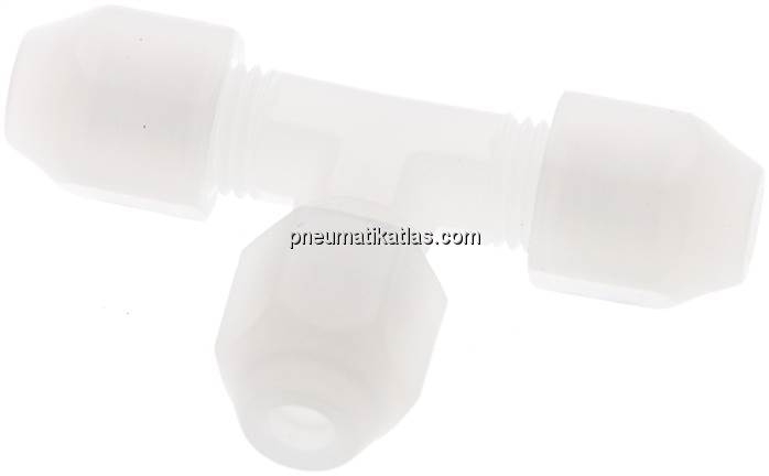 T-Schlauchverbindung 4x2mm, PVDF (FDA)
