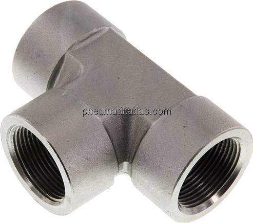 Hochdruck T-Stück G 1-1/4" (IG), Stahl verzinkt