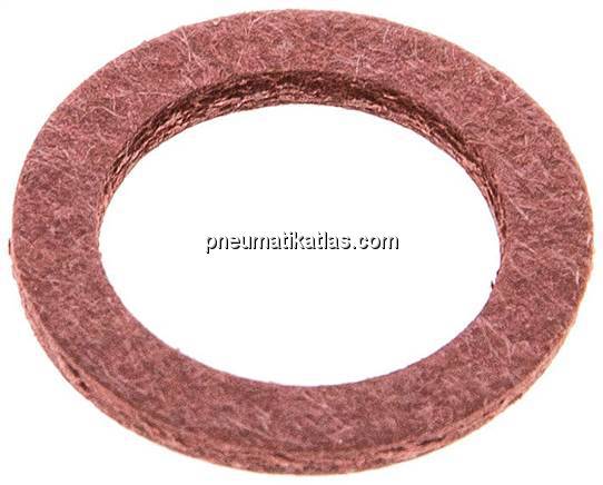 Dichtring aus Vulkanfiber (12,2x17,9x1,5 mm)