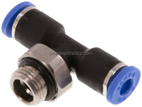 T-Steckanschluss G 1/8"-4mm, IQS-Standard