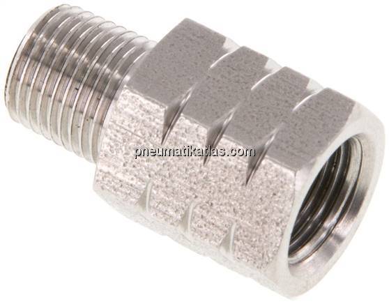 Reduziernippel R 1/8"(AG)-NPT 1/8"(IG), 1.4571
