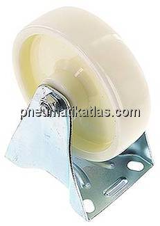 Kunststoffrolle, 125mm, Bockrolle