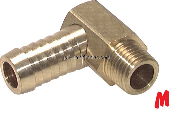 Exemplarische Darstellung: Winkel-Gewindetülle mit