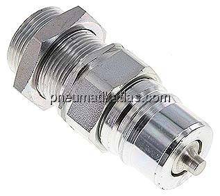 Schott-Steckkupplung ISO7241-1A, Stecker Baugr.6, 25 S (M36x2)