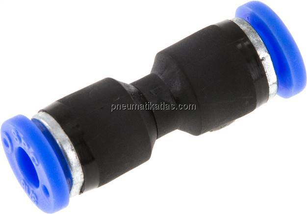 Gerader Steckanschluss 3/16" (4,76 mm)x3/16" (4,76 mm), IQS-Inch