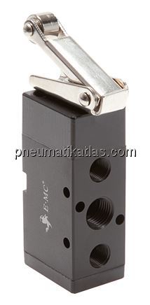 Exemplarische Darstellung: 5/2-Wege Rollenhebelven