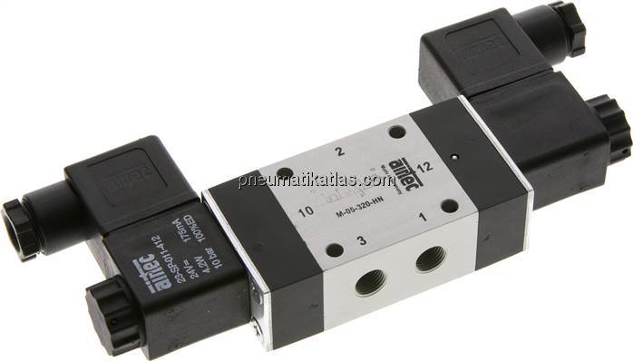 3/2-Wege Magnetimpulsventil, G 1/8", 230 V AC