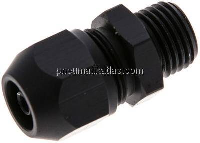 Gerade Verschraubung G 1/4"-7x4mm, für Silberschlauch