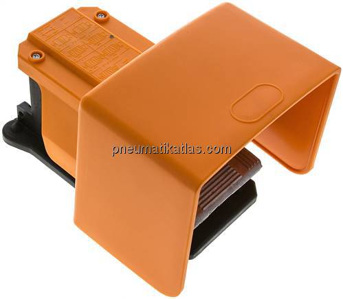 5/2-Wege-Fußventil, G 1/4", Raste