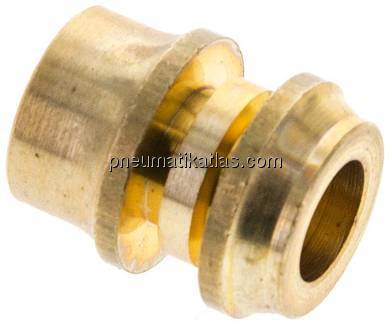 Reduziereinsatz f. Klemmringverschraub. 10mm-6 (M10x1)mm, Messing