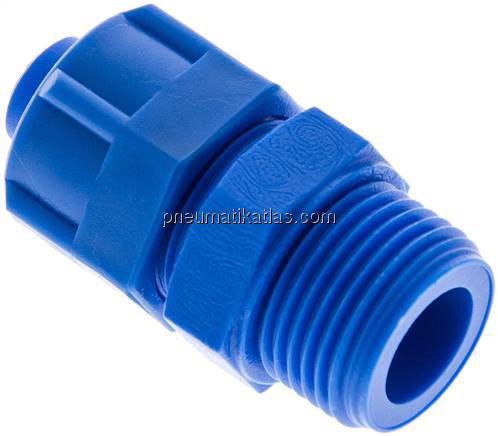 Gerade Verschraubung G 3/8"-11,6x9mm, Kunststoff (POM)