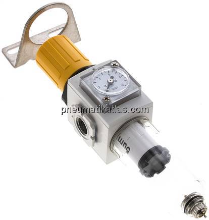 Eco-Line Filterregler, G 1/4", Ablass manuell