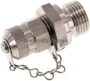 Messanschluss M16x2 - G 1/2" (AG), 1.4571