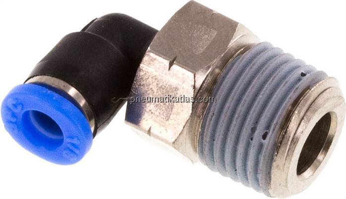 Winkel-Steckanschluss NPT 1/8"-1/8" (3,17 mm), IQS-Inch