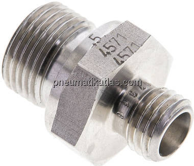 Gerade Schneidringverschr. G 3/8"-6 L (M12x1,5), ohne Mutter & Schneidring, 1.45