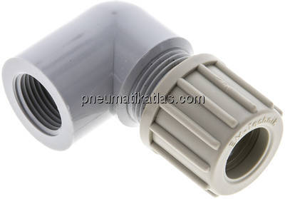 Winkel-Aufschraubverschraubung G 3/8"-14x12mm, PA