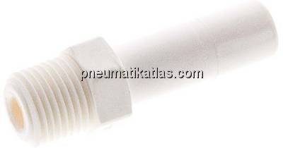 Einschraubtülle NPT 1/8"-5/16" (7,94 mm) Stecknippel, IQS-LE (EPDM-Dichtung)