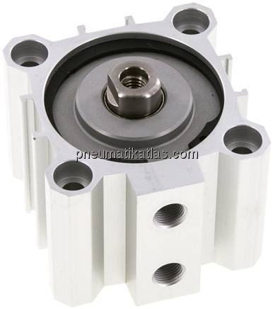 Kurzhubzylinder, einfachwirkend, Kolben 50mm, Hub 10mm