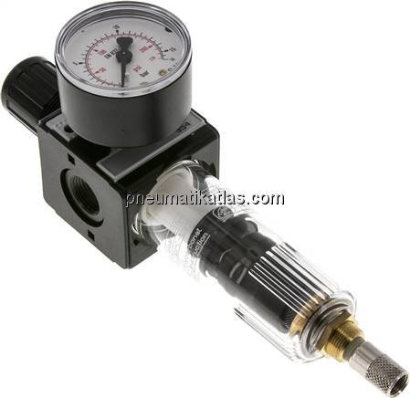 MULTIFIX Filterregler, G 3/8", 0,5 - 10bar, Baureihe 1