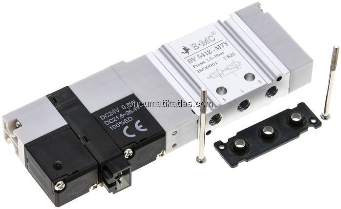 Magnetventil für S1V, 2x 3/2-Wege (NC/NC)