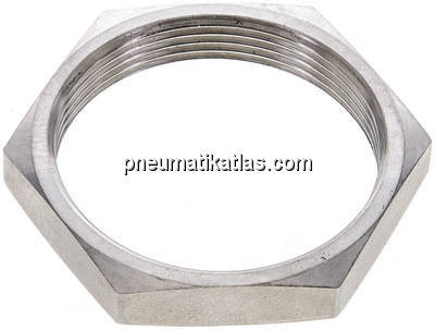 Sechskant-Gegenmutter M 54x2, V4A