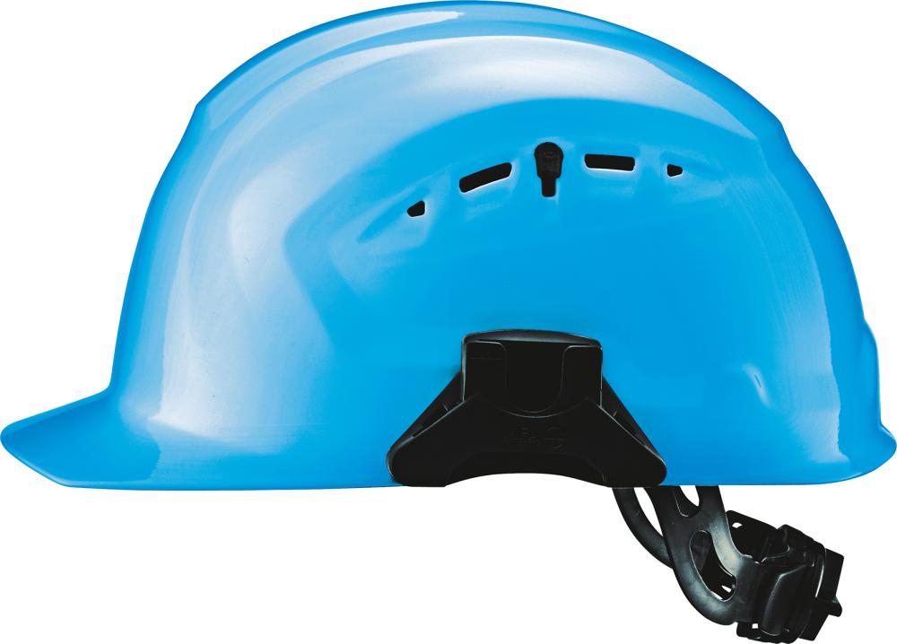 Schutzhelm CrossGuard mit Drehverschluss, blau