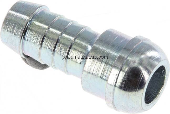 Schlauchnippel,60°-Dichtkegel,9 - 10mm f. M 18x1,5 -G 1/2"