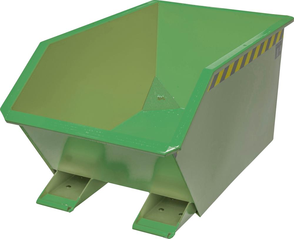 Späne-Kippbehälter 2000 lGU-E2000,lack.,RAL6011